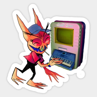 Keyboard Rodney Sticker